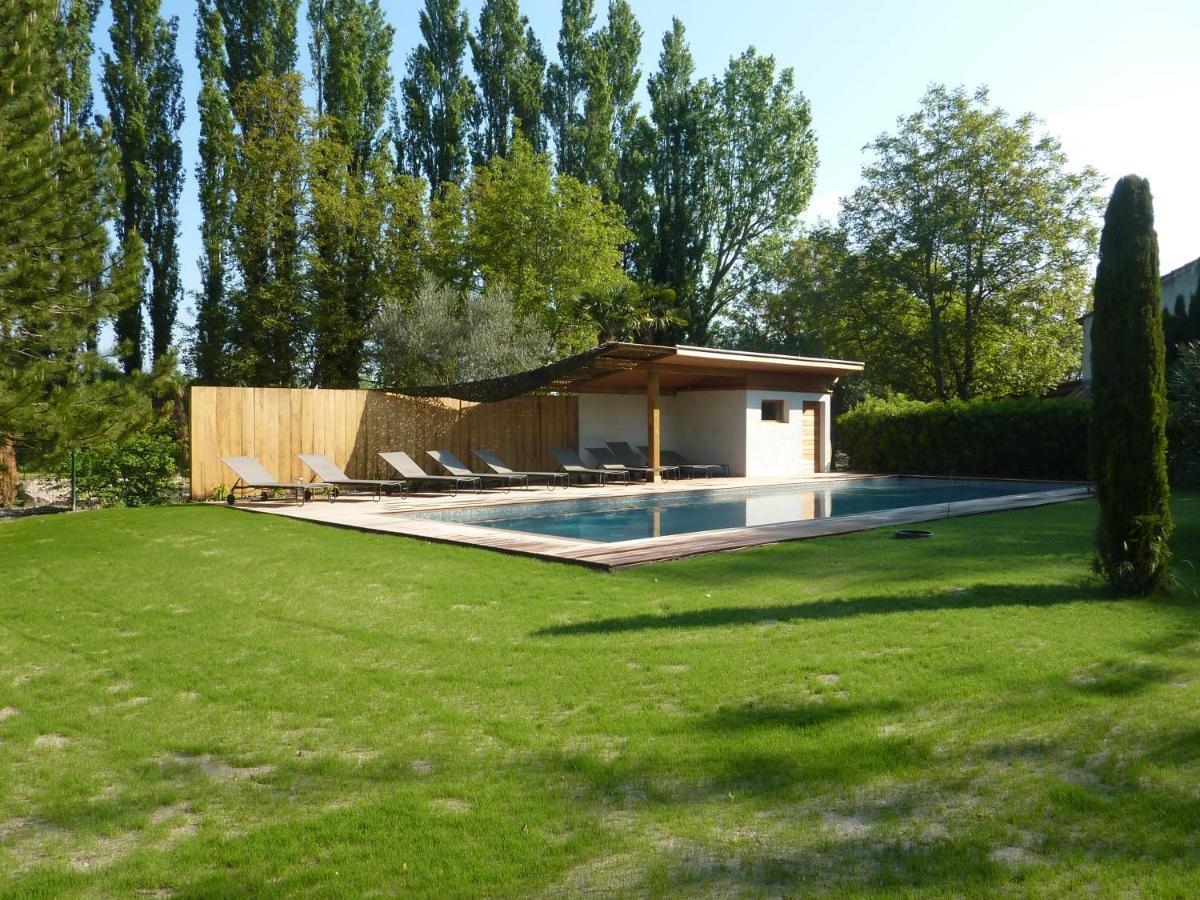 Le Cabanon Villa Le Thor Bagian luar foto
